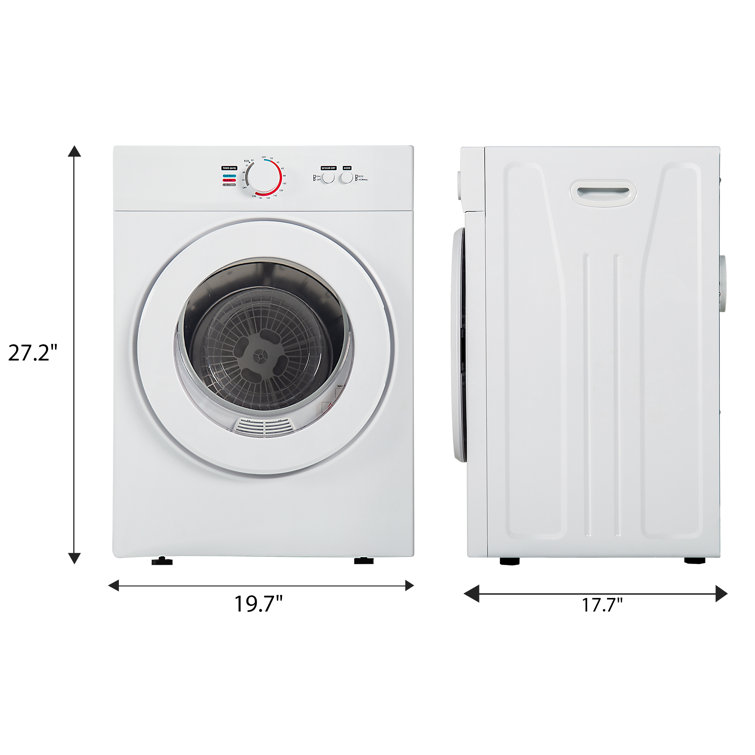 Simzlife 1.8 Cu. Ft. Compact Dryer with Efficiency Filtration Systems