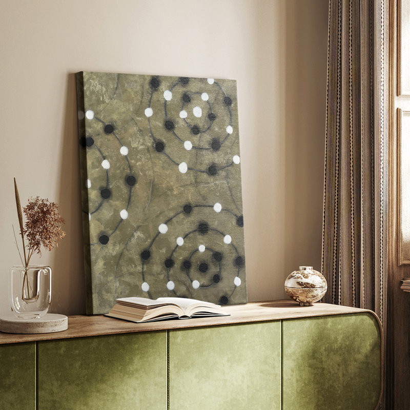 Quantum Relationship II -Custom Wrapped Gallery Cavas, 27" H x 18" W