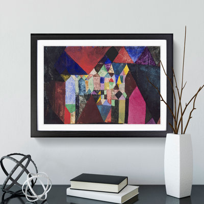 Municipal Jewel by Paul Klee - Picture Frame Painting