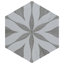 Llama Flower Loire 8-5/8 In. X 9-7/8 In. Porcelain Floral Look Wall & Floor Tile-838302855