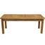 Table basse d'extérieur en teck Hellwig