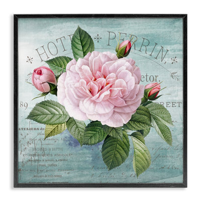Bright & Rustic Tropical Bloom Framed Giclee, design by Susan Arnot