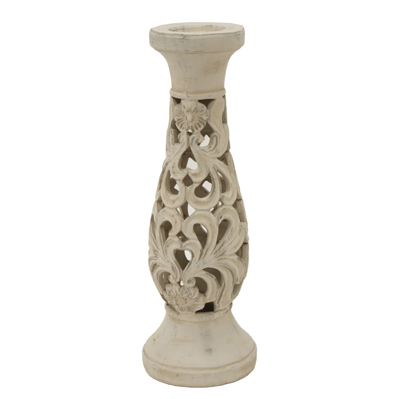 Gholson Concrete / Cement Tabletop Candlestick
