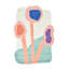 Floral Wool Hand Woven Area Rug-71062445