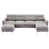 Velours gris clair est en rupture de stock