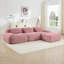 Canapé modulaire en forme de L Boneless en velours côtelé avec repose-pieds-1917636454