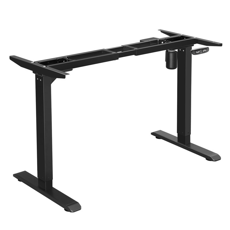 Bureau debout à hauteur ajustable Steyning, Noir