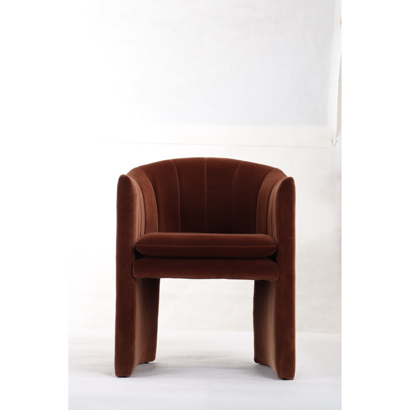Chaise de salle à manger 30 po, Orange 