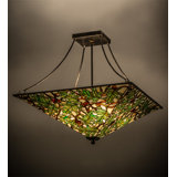 Acorn And Oak Leaf 4 - Light Semi Flush Mount