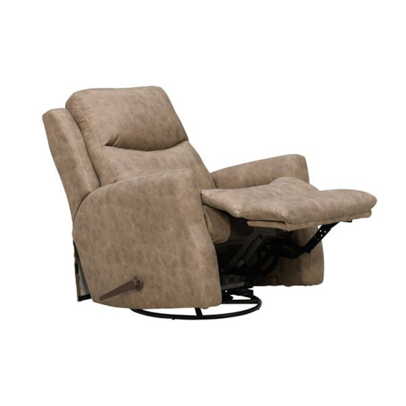 Fame Leather Recliner, Maximus Sand, Manual/Wall Recliner