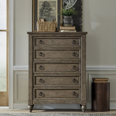 Commode 5 tiroirs Aisja