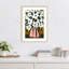 «Galya Pastel Flower Impression No 9» par Treechild, impression sur bois encadrée-100477607-100477606