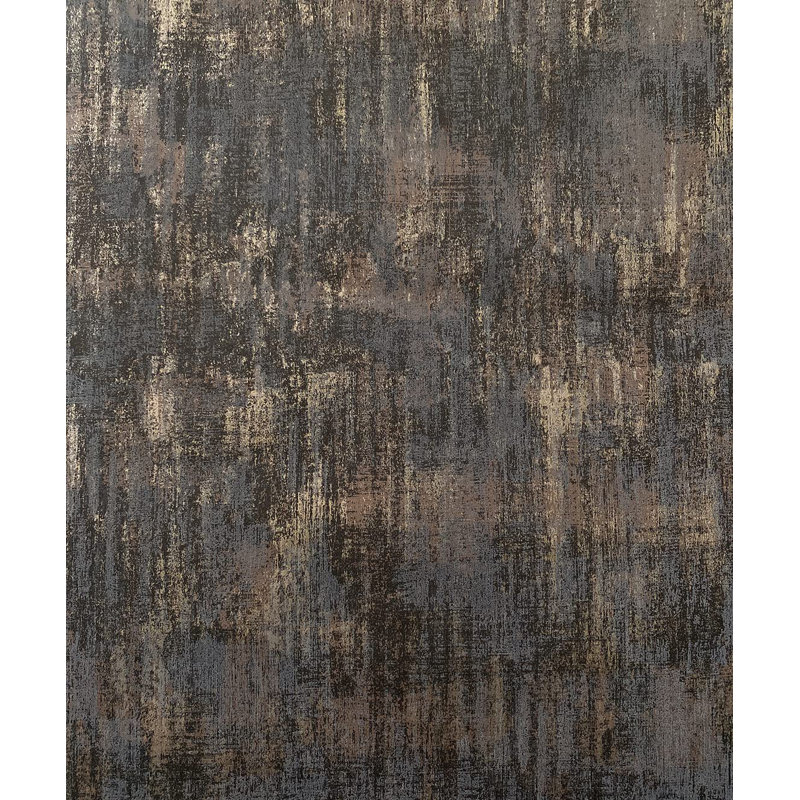 Papier peint adhésif gris anthracite, l 20,5 po x L 236 po, texture auto-adhésive