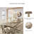 Balendin Solid Wood Base Dining Table