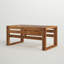 Rectangular Acacia Outdoor Coffee Table , 36'' in. W 20'' in. D