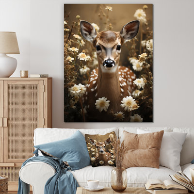 «Altarichard Deer Serene Grace I», reproduction sur toile