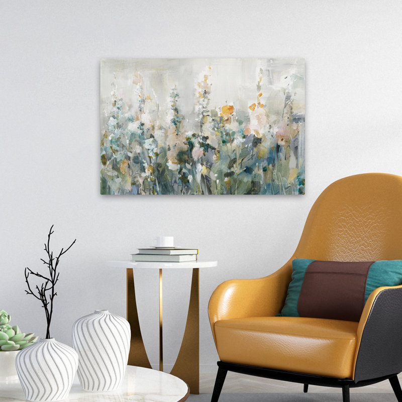 Abstrait - jardin rustique neutre, H 16 po x l 24 po