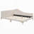 Upholstered Daybed with Headboard and Armrest-674344484-674344491