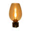 Lampe de table en verre 16 po Mikeno