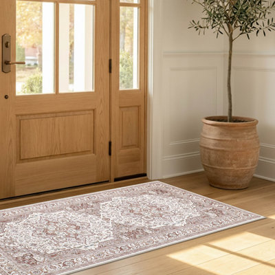 Tapis en chenille Dream Mink Rylan