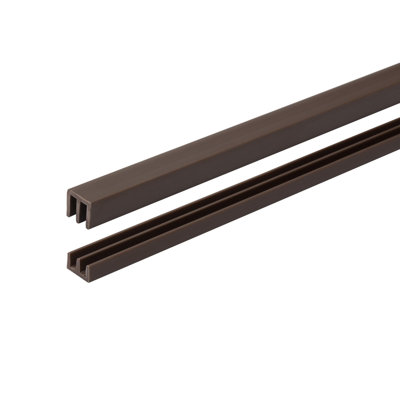 Plastic .75" Thick x .75" Wide x 36" Length Molding Track