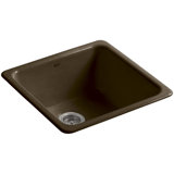 IronTones 20.875" L x 20.875" W Dual Mount Kitchen Sink