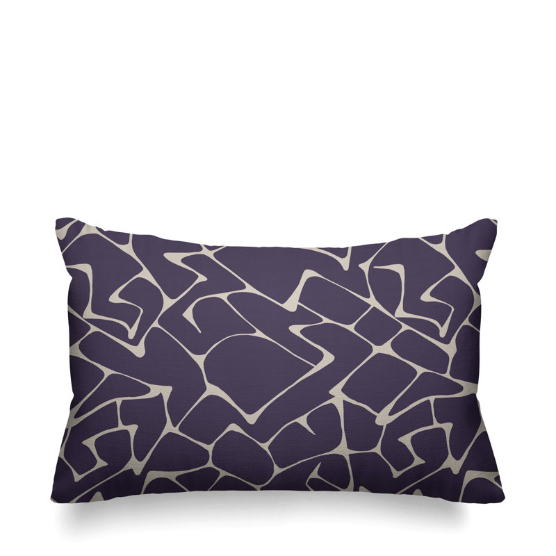 Housse de coussin d'extérieur Huxley, Mauve