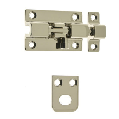 Solid Brass Security Barrel Bolt