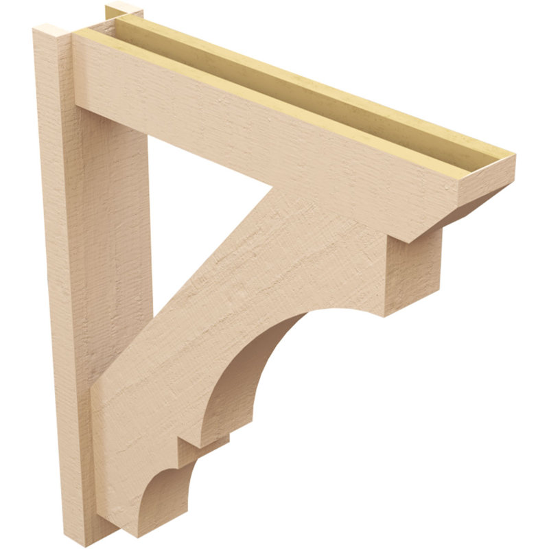 Bois de cèdre brut Balboa Slat, H 32 po x l 6 po x P 28 po