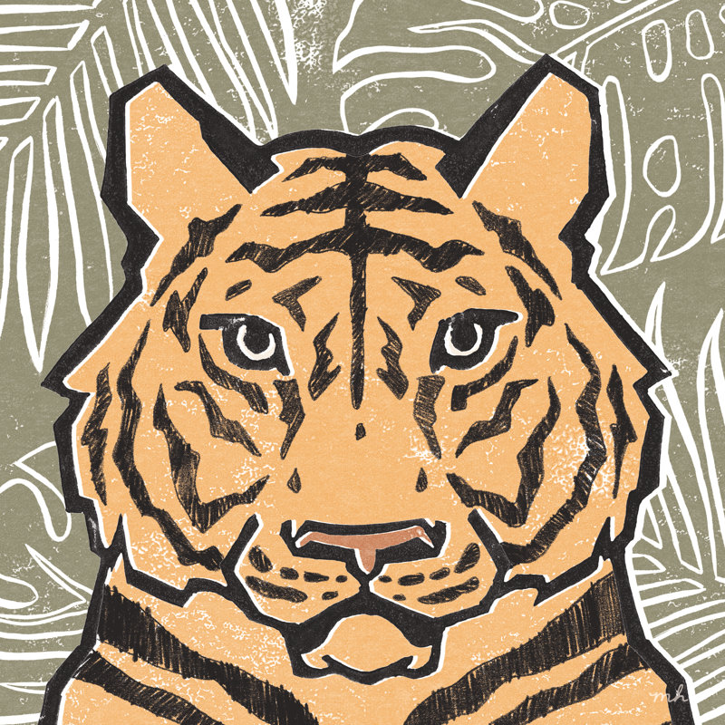 Jungle I - Wrapped Canvas Print, 122cm H x 81cm W