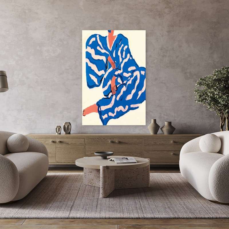 Art contemporain abstrait contemporain, H 48 po x l 32 po