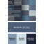 Tapis bleu/gris à motifs-886755564