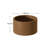 Heavy Duty Corten Steel Round Raised Garden Bed Kit – 15.5" Dia. X 12" H. – Pre-Rusted Metal Planter Box For Vegetables-764871334-764871333