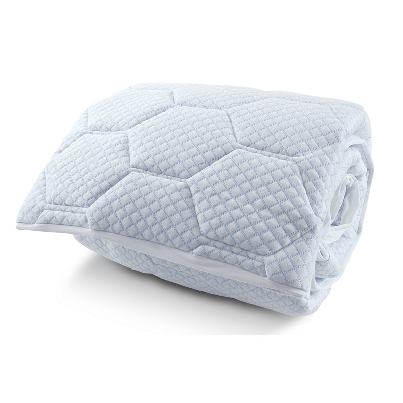 Protège-matelas en mousse viscoélastique gélifiée, Double
