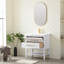 Ensemble de meuble-lavabo simple 30,13 po Brodnax-1700005143
