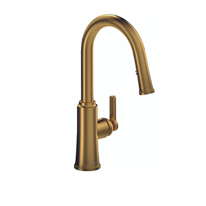 Trattoria Round Kitchen Mixer, Brushed Gold