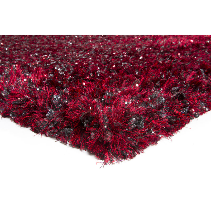 Tapis de zone rouge Berinda, 5 pi x 7 pi 6 po