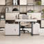 Height Adjustable Rectangle Standing Desk with Cabinet-1225636699-1225636701
