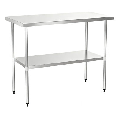Table, Stainless Steel Commercial Work Table