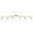 47.2'' 6 -Light Swing Arm Track Track Kit with Dimmable and Adjustable Head