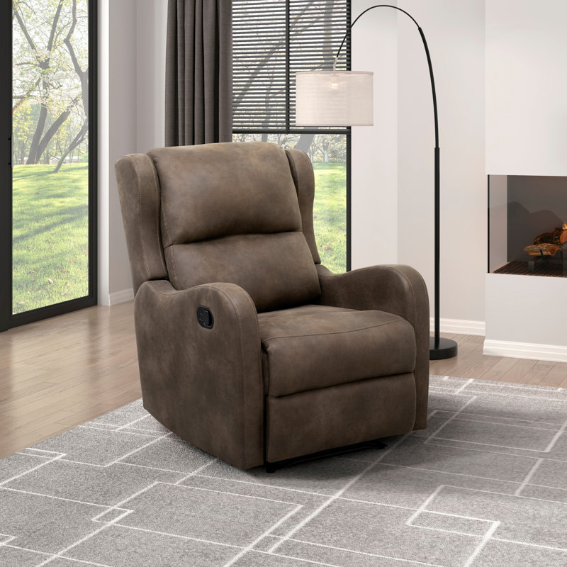 Fauteuil inclinable en microfibre 1pc
