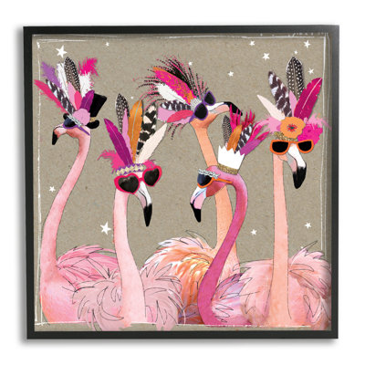 Flamants fantaisie