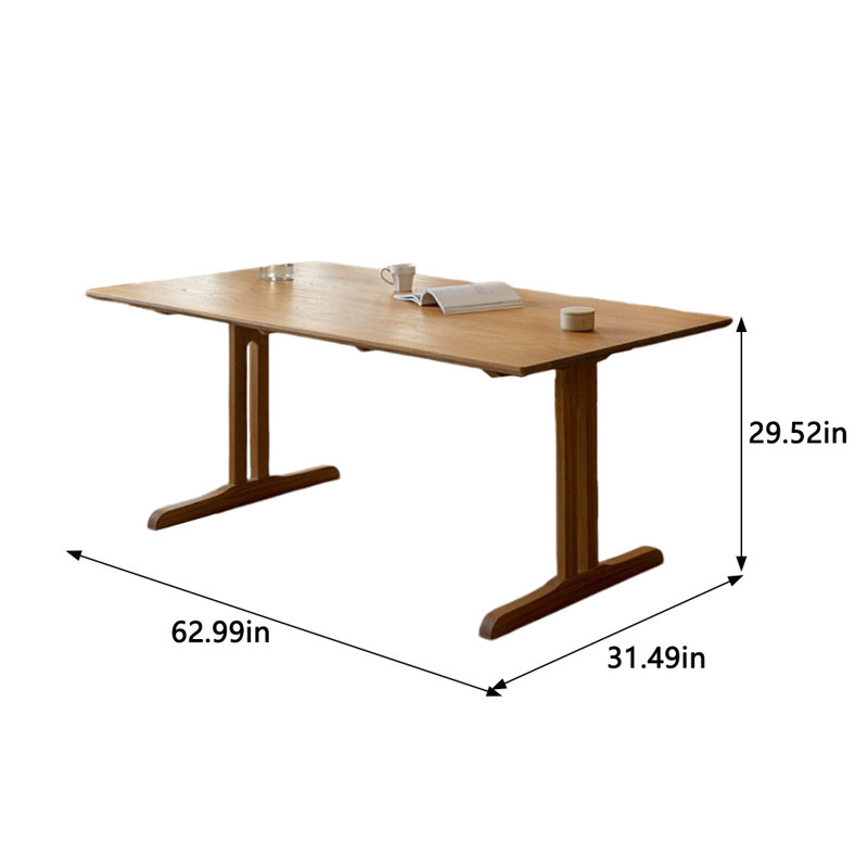 Table de salle à manger Stellaluna, L 31,49 po x L 62,99 po