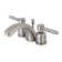 Kingston Brass Concord Two-Handle 3-Hole Deck Mount Mini-Widespread Bathroom Faucet with Plastic Pop-Up