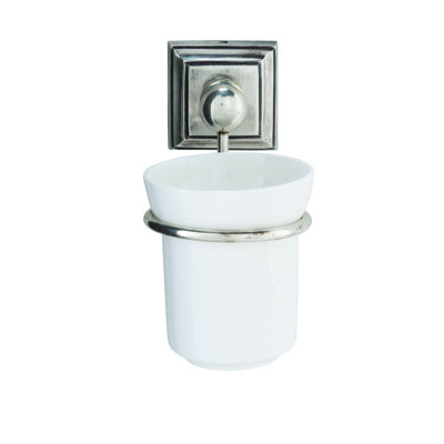 Bowhill Porcelain China Toothbrush Holder