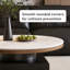Table basse mobile avec tablettes-128963501