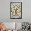 Cinq bagues dorées-feuilles d’or-reproduction d’art sur toile-612311860-612311866