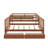 Full-Over-Full Bunk Bed With Ladders And Drawers-895607691
