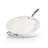 Gotham Steel Cream 14'' Ultra Nonstick Ceramic Family Pan with Helper Handle