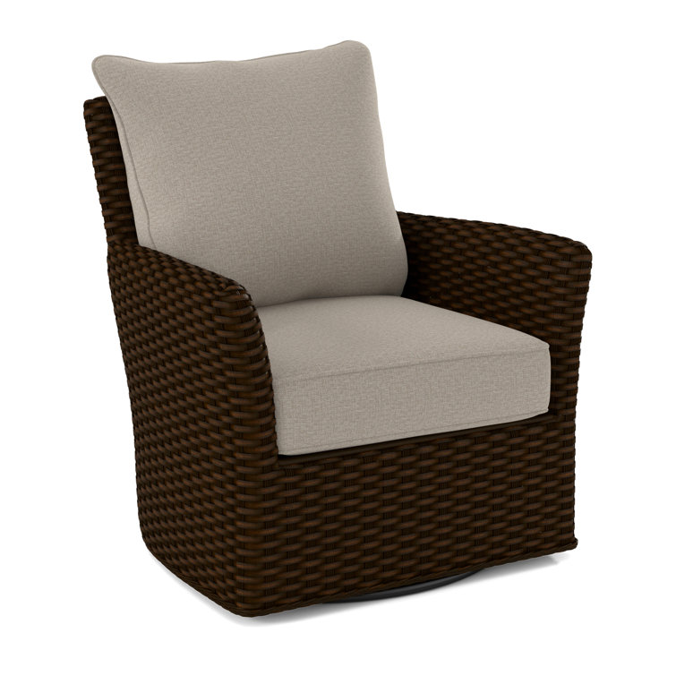 Lanai Upholstered Swivel Armchair